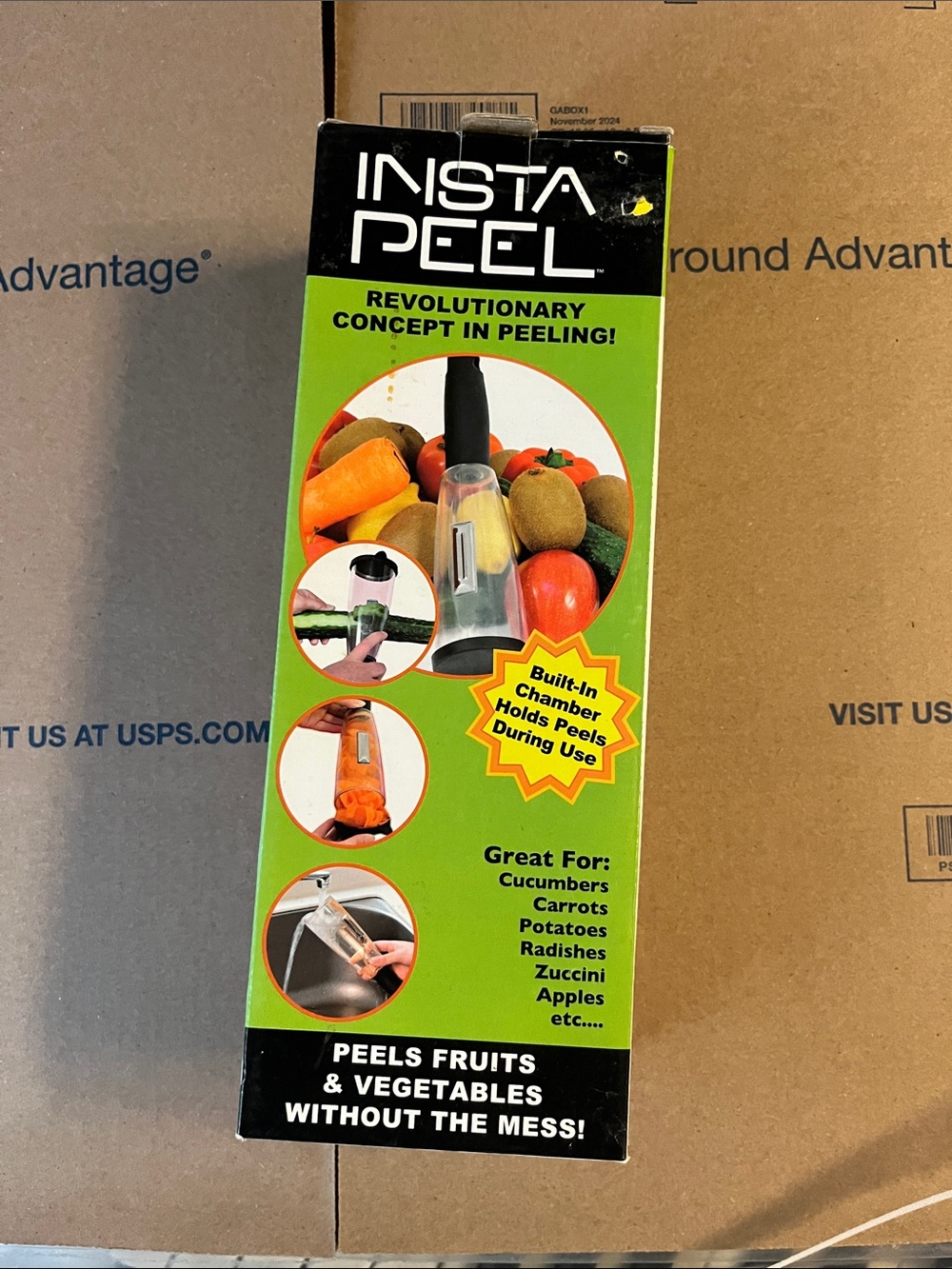 Handheld Vegetable Peeler - Green